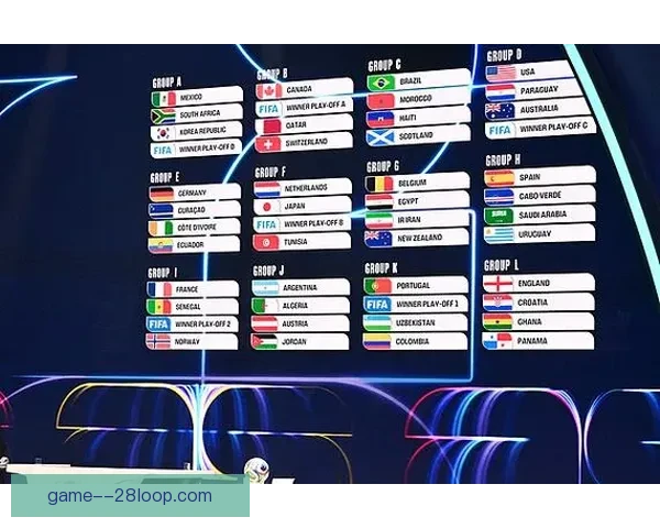 2026世界杯东道主美墨加锁定小组赛席位赛程全解析